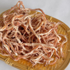 국내가공 진미채 백진미채 일미 홍진미채, 참진미채 500g, 1개