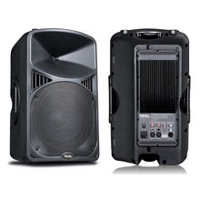 리얼 REAL MV-12A 1개 액티브스피커/앰프내장형 교회음향 모니터스피커 휴대용 포터블스피커 MV12A