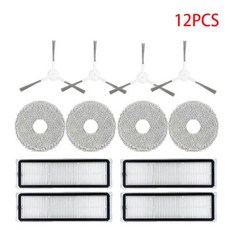 드림봇 L10 프라임/L10s 프로 호환 교체 예비 부품 액세서리 메인 사이드 브러시 헤파 필터 걸레 천