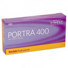 [독일] 600152 Kodak Portra 400 120 Roll Film Professional 5 Pack, 단일상품