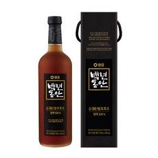 샘표 백년동안 발효흑초원액100% 750ml257840, 750ml, 1개