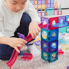 토이토 맥타일즈 슬라이드 자석 블럭 88pcs 마그네틱 블록 교구