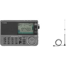 Sangean ATS 909X2 The Ultimate FM SW MW LW Air 멀티밴드 라디오, Radio + External Antenna, Radio + External Antenna
