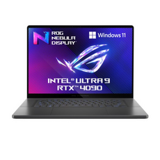 에이수스 2024 ROG 제피러스 G16 코어Ultra9 인텔 14세대 지포스 RTX 4090, GU605MY-QR102W, WIN11 Home, 32GB, 4TB, Eclipse Gray