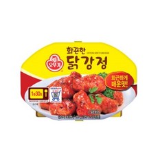 오뚜기 화끈한 닭강정, 180g, 3개