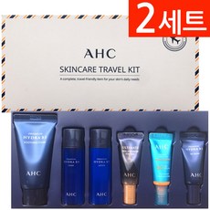 AHC 프리미엄 하이드라 스킨케어 트래블 키트 6종세트, 2세트