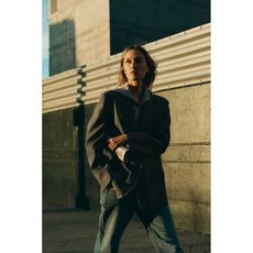 ZARA 자라 후드 콤비 블레이저 자켓