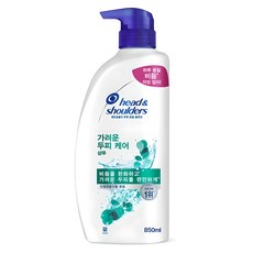 헤드앤숄더 토탈 솔루션 가려운 두피 케어 샴푸, 850ml, 1개