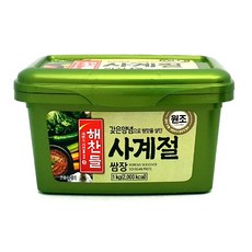 해찬들 사계절 쌈장, 1kg, 2개