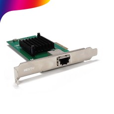 넥스트유 557CP-10G-MV 멀티 기가비트 이더넷 카드 랜카드 싱글 쿠퍼 10G 서버 NIC