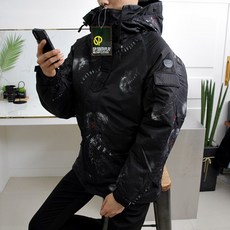 맨즈라이프 윈드스토퍼 방수 방풍 야상패딩점퍼