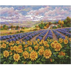 실십자수해바라기