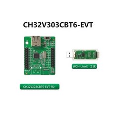 EVT 시스템 보드 MCU 스마트 RISC-V 데모 키트 CH32V303CBT6 평가