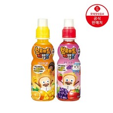 롯데칠성 브레드이발소 어린이주스 235ml x 24개 오렌지망고/포도사과