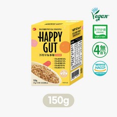 해피갓 갓구운 유기농 통곡물 크리스피 시리얼, 150g, 1개