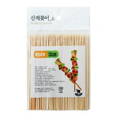 JJ Choice 대나무 산적꽂이 12cm 100P, 1개, 100개