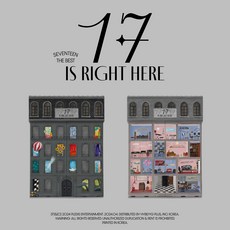 세븐틴 (Seventeen) - 17 Is Right Here : The Best (세븐틴 베스트앨범. 옵션 선택), 2개버전 세트 (2CD X 2)