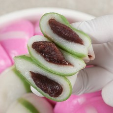 바람떡 반달떡 앙금 팥 말랑하고 굳지않는 부드러운 아이들간식 어르신간식, 2kg