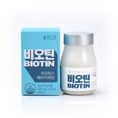 블루그램 비오틴(500mg*60정), 단품