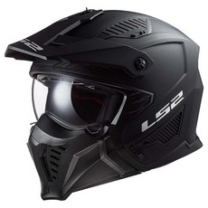 LS2 Helmets 오픈 페이스 드리프터 헬멧 매트 블랙 라지, Small