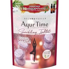 Ayur Time 바스크린 아유르 타임 스파클링 태블릿 프랑킨센스 & 샌달우드향 [200g (약 5회분)] 중탄산 타입 입욕제 천연 정유, 1개, 200g