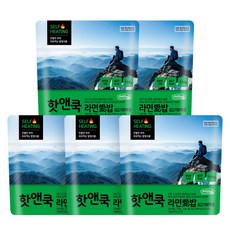 이지밥 핫앤쿡 라면애밥 쇠고기미역국, 110g, 5개