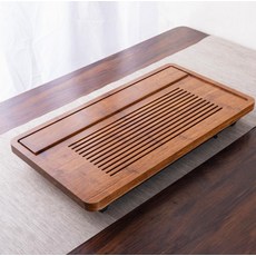 이효리 보이차 찻잔세트 다도차판 고급 다기세트 0, 오목한 일본식 찻 쟁반 작은 51  28cm