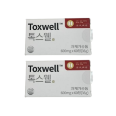 [정품] TOXWELL 톡스웰 다이어트 1박스 60정 톡스웰다이어트 tox well, 3개, 120정