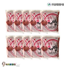 샐러드 볶음요리 냉동 피망 다이스1kgx10개, 홍피망 다이스, 1kgx10개, 10개