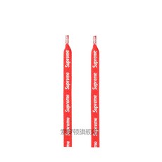 SUOLUODUN AF 1 공군 호 Supreme 연명 날염 원앙 개성 AJ 신발 끈 비인 금속 버클 빨간색 슈퍼 신발끈 160