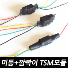 TSM 미등 깜빡이 멀티 릴레이 하나의 전구로 미등+깜빡이를 동시에, 7번 단색컨트롤러