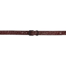 (관부가세별도) 벨트 Red Leather Glitter Basic Belt -SC5215441