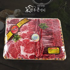 한우큰장터 한우추천구이 선물세트 3종1호 [1.2kg] 등심(800g)/특수부위(400g)살치살, 1세트, 한우 추천구이