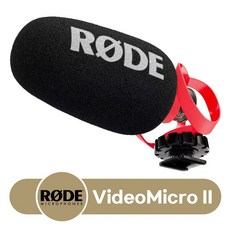 [사운드캣 정품 당일발송] RODE VideoMicro II 지향성 로데 비디오마이크로 2 카메라용 초소형 마이크