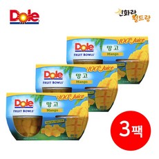 Dole돌 후룻볼 망고, 후룻볼 망고(4입)x3팩, 113g