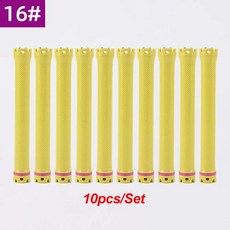 디지털 가열 헤어 롤러 스폰지 파마 클립 전기 큰 컬링 막대 슈, 8.Size 16