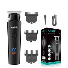 바디트리머 바디롤러 VGR 남성용 전문 헤어 클리퍼 무선 커팅 머신 충전식 이발 전기 V-937, 02 Original, 1개
