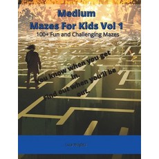 Medium Mazes For Kids Vol 1: 100+ Fun and Challenging Mazes Paperback, Smart Draw Europe, English, 9781801763417