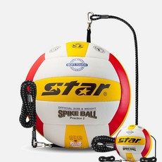 배구공 스파이크 연습용볼2 (칼라), 1개