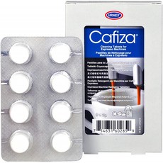 Urnex Cafiza Espresso Machine Cleaning Tablets-8 Count-Safe On Keurig Delonghi Nespresso Ninja Hamilton Beach Mr Coffe, 단일옵션