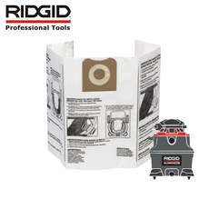 리지드 RID-23743 60L 청소기 먼지 주머니 필터 WD1685용 툴보이