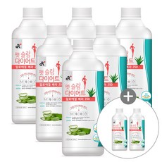  6+2 펫슬림 다이어트 알로에겔 베라250 6병+2병덤(총8병), 8병, 1000ml 