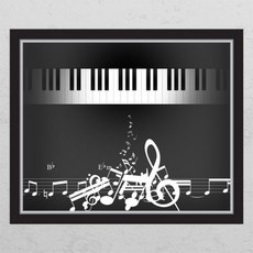 음악학원창문시트지