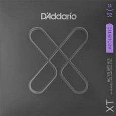 Daddario - XT 80/20 Bronze Custom Light / 어쿠스틱 스트링 011-052 (XTABR1152), *, *