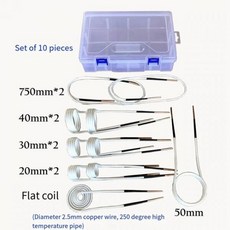 고주파가열기 자동차 너트 히터 코일 세트 고주파 유도 가열 액세서리 장비, 1.As Shown