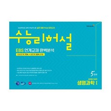 수능리허설 실전 대비 Final 모의고사 과학탐구영역 생명과학 1 5회분 (8절) (2019년)