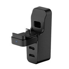확장 허브 지원 데이터 전송 충전 어댑터 변환기 충전 2 USB C 포트가있는 슬림 USB 허브에 대한 스탠드, 1개