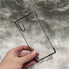 핸드폰 케이스 note10/10+/20/20ultra 초박도 도금 무테두리 비정막 보호 세트 5G