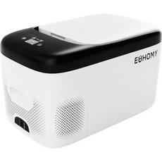 EUHOMY 12V 냉장고 21리터23qt RV 1224V DC 110240V AC 휴대용 냉동고 냉각기 자동차 캠핑 여행 낚시 실외용., 2) 23QT