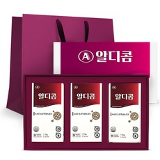 [공식] 알디콤 숙취해소 음료 선물세트(5포입X3개) + 쇼핑백